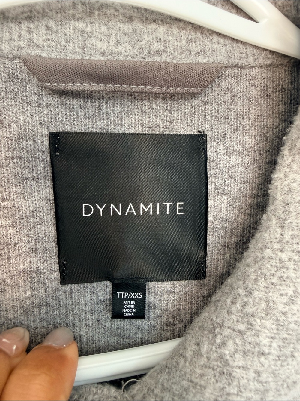 Dynamite Button Front Shacket - Picture 10 of 14